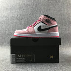 Jordan Air Jordan 1 Mid Pink White Black 852542-801