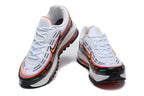 Nike Air Max 97 Sneakers White Black Bright Orange