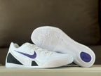 Nike Kobe 9 Basketball Sneakers White Purple