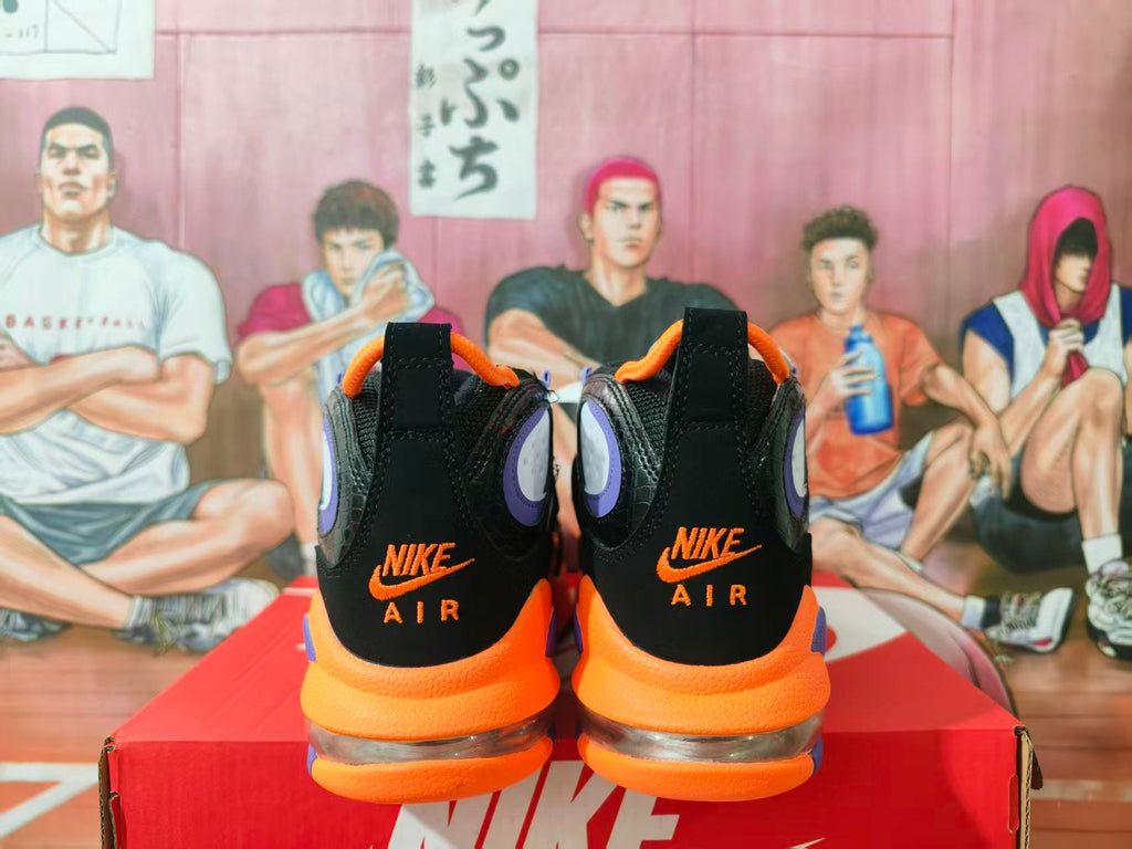 Nike Basketball Sneakers Black Orange Purple