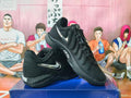 Nike Black Basketball Sneakers with Silver Swoosh