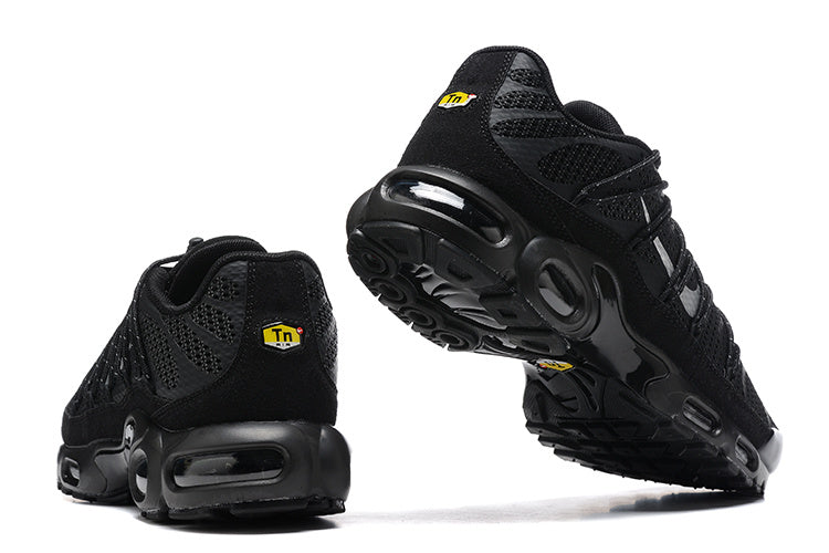 Nike Air Max Plus Black Mesh Sneakers
