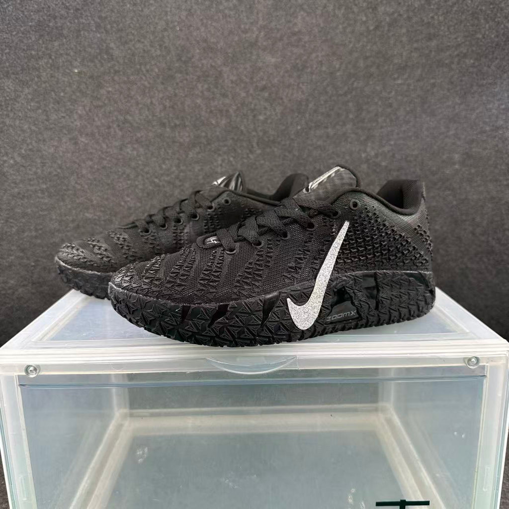 Nike Twelve Basketball Sneakers Black Silver