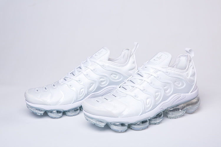 Nike TN-2 White Sneakers with Clear Cushioned Sole