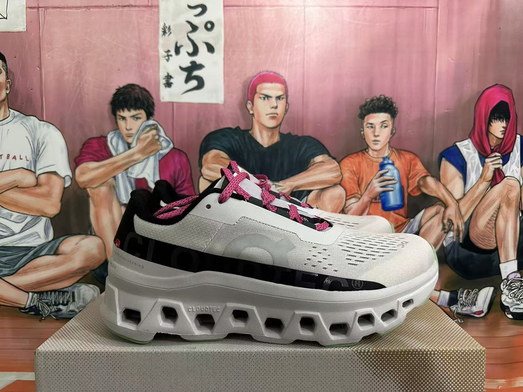 On Running Cloudmonster 2 Sneakers Frost White Black