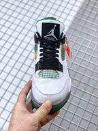 Jordan Air Jordan 4 Do the Right Thing White Green Sneakers