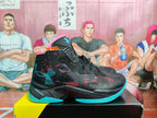 Under Armour Charged Basketball Sneakers Black Pink Blue