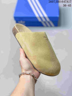 adidas Adimule Slip-On Mule Sandals Beige JQ4367