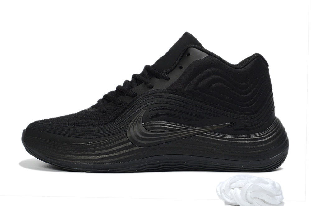 Nike Precision 8 Basketball Shoes in Black, White and Red