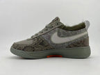 Nike HF6236-002 Low-Top Sneakers in Gray and Orange