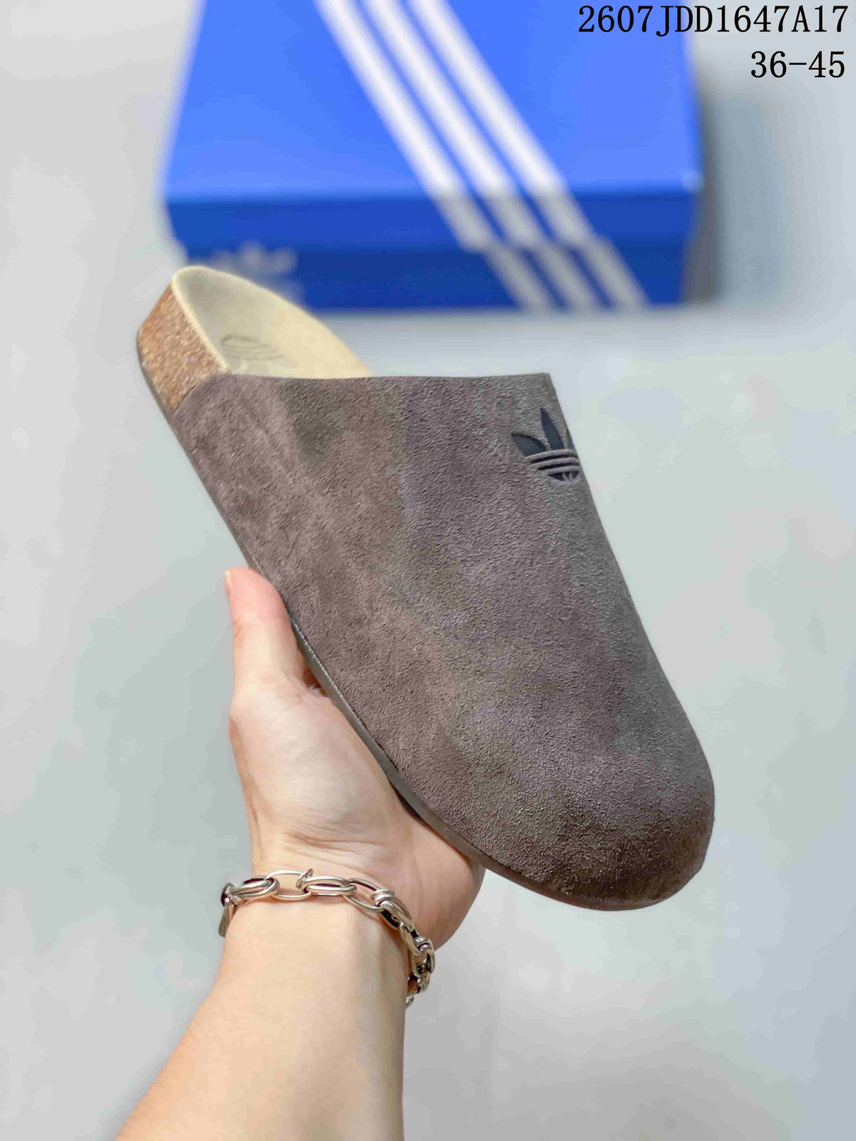 adidas Adimule Slip-On Clogs Brown JQ4367