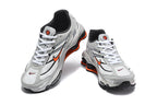 Nike Shox Ride 2 Sneakers in Grey, White and Orange