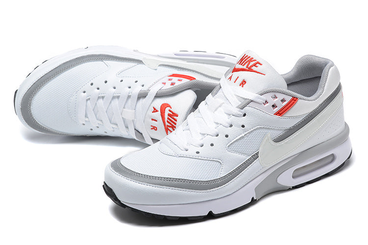 Nike Air Max Sneakers White Grey Red