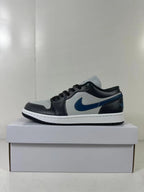 Jordan Air 1 Low Sneakers Black Grey Blue DC0774-040