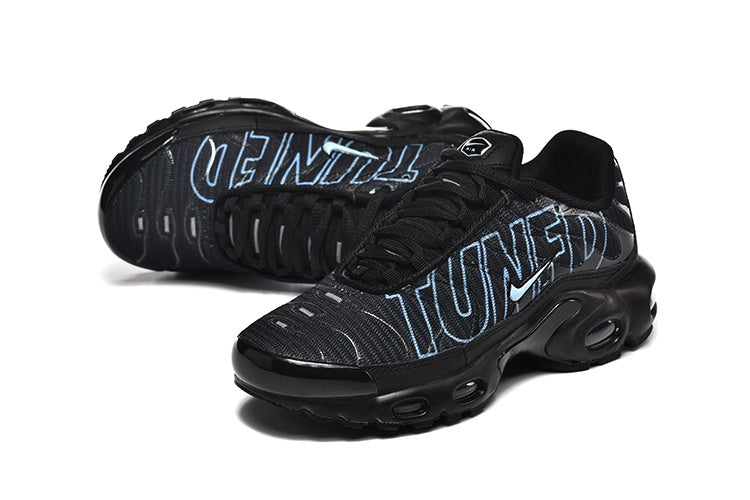 Nike Air Max Plus Black and Blue Sneakers