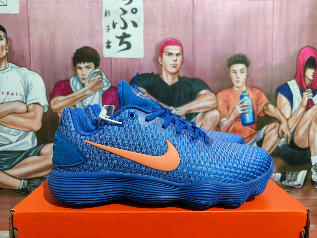 Nike Basketball Sneakers in Blue and Orange