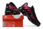 Nike Air Max Plus Black and Pink Sneakers
