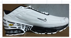 Nike Air Max Plus 3 White and Black Sneakers