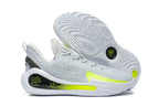 Nike LeBron 21 Basketball Shoes in Grey, White and Volt