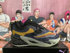 Puma Basketball Shoes in Navy, Yellow and Black