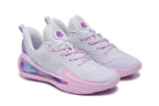 Nike KD 17 Basketball Shoes, Grey and Pink, Style 3027631-502