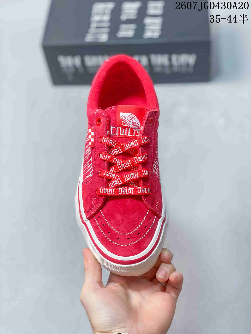 Vans Civilist Berlin SK8 Low-Top Sneakers Red 712200OPR