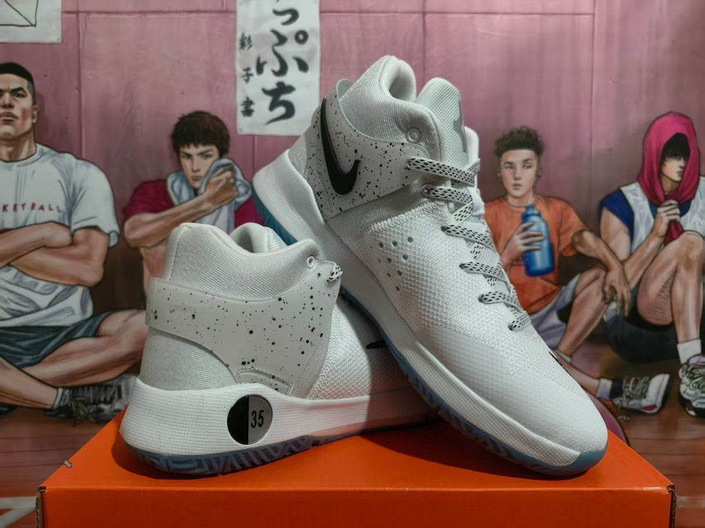 Nike Basketball Shoes White Cement Speckle
