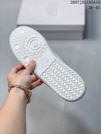 Maison Margiela S57WS0236 White Calfskin Sneakers
