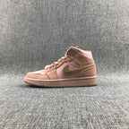 Jordan Air Jordan 1 Mid SE Pink Olive Sneakers 852542-600