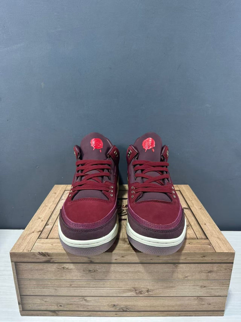 Jordan Air Jordan 3 OG Retro Sneakers Burgundy IO7744-600
