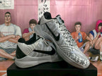 Nike Zebra Basketball Sneakers Black Grey