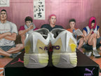 Puma All Pro Basketball Shoes White and Yellow