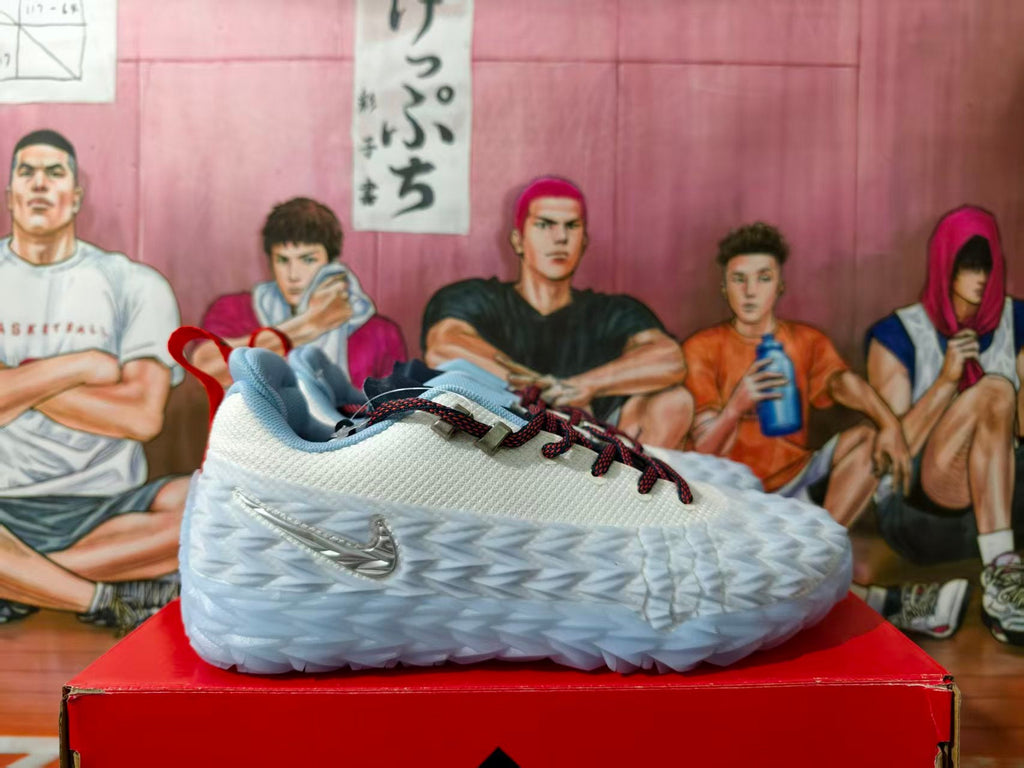 Nike Basketball Sneakers White and Red