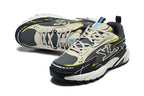 Louis Vuitton Black and Grey Chunky Sneakers with Blue Accents