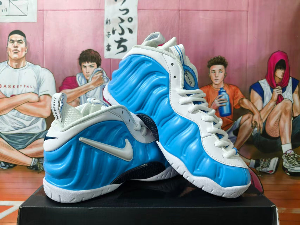 Nike Air Foamposite One Basketball Shoes, University Blue