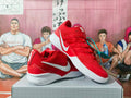 Nike Zoom Red White Basketball Sneakers
