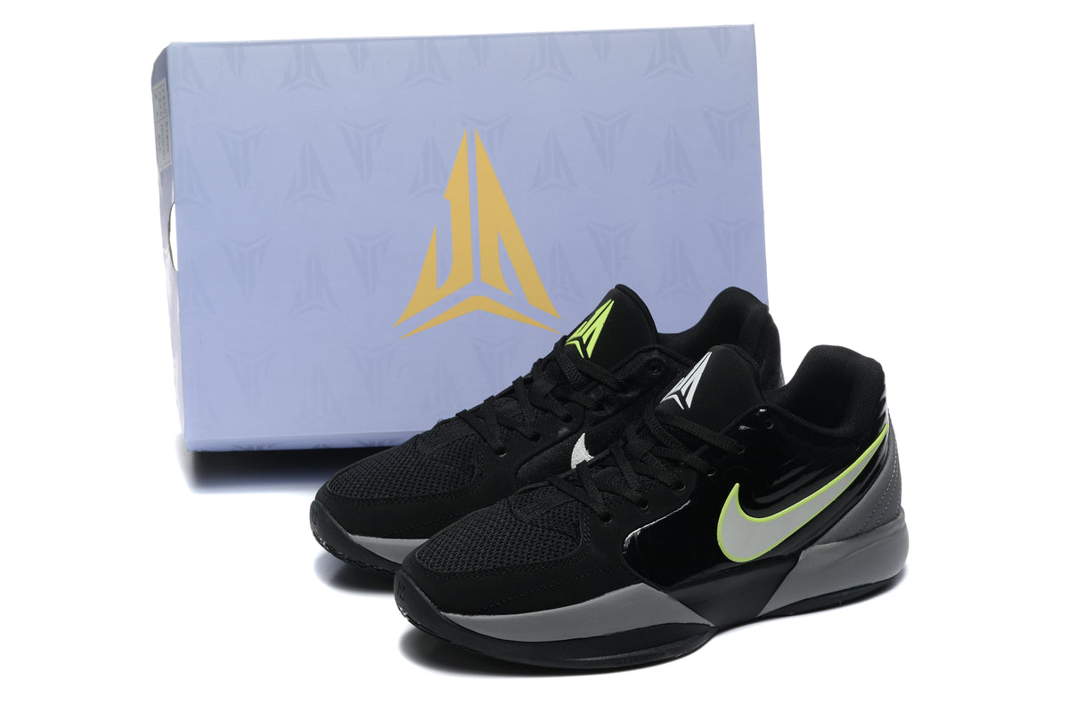 Jordan 883-10 Black and Yellow Basketball Sneakers