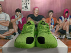 Green Basketball Sneakers