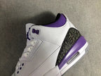 Jordan Air Jordan 3 SE Denim White/Purple Sneakers