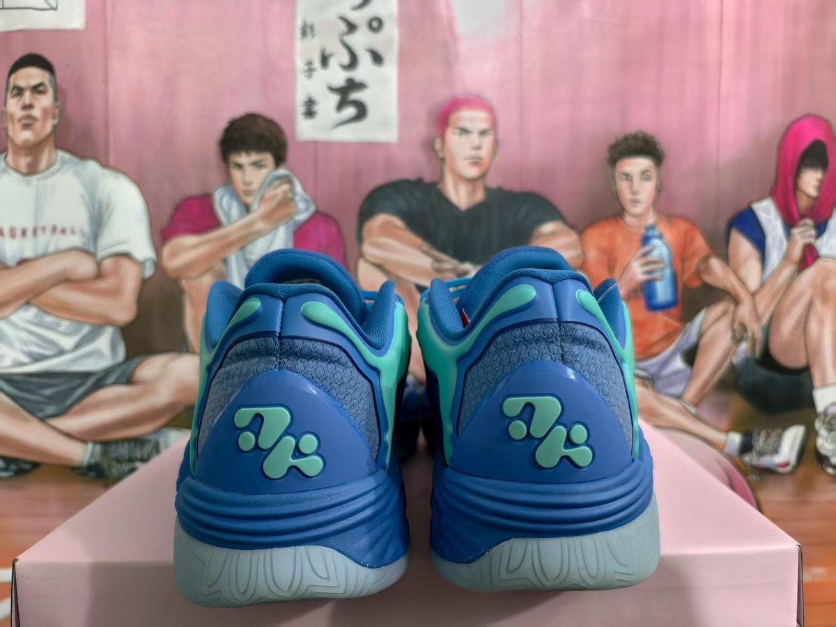 Puma Blue Basketball Sneakers