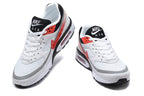 Nike Air Max Sneakers White Red Grey