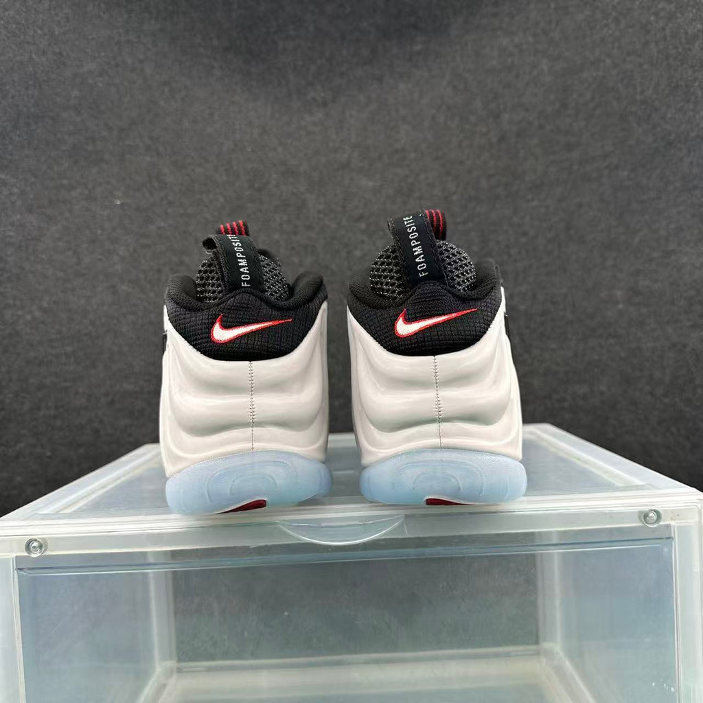 Nike Foamposite Sneakers White Black Adult Style