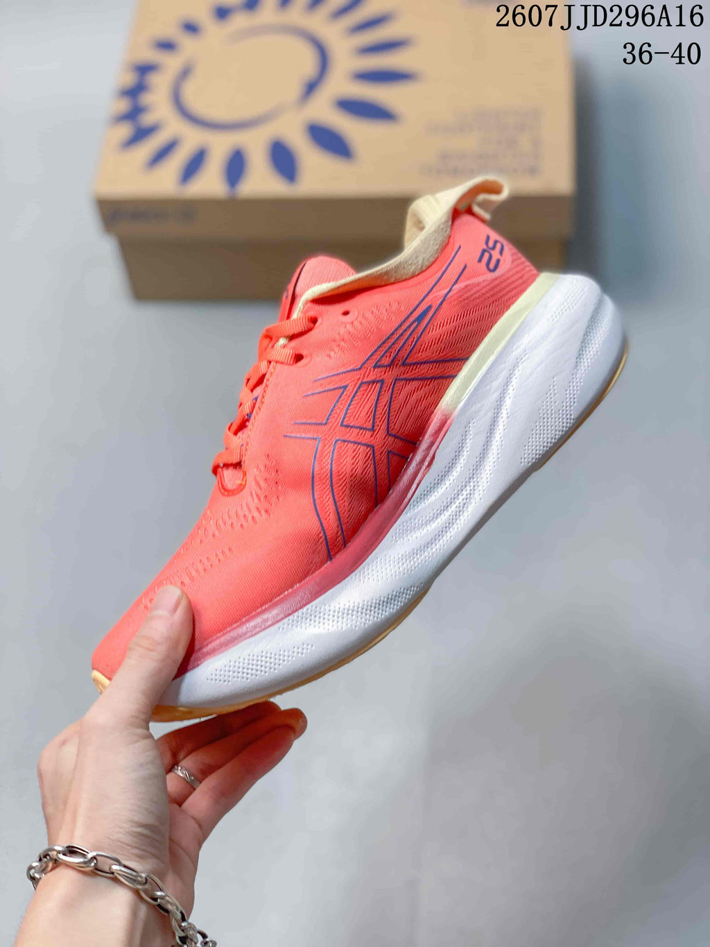ASICS GEL-Nimbus 25 Women's Running Shoes Coral Pink