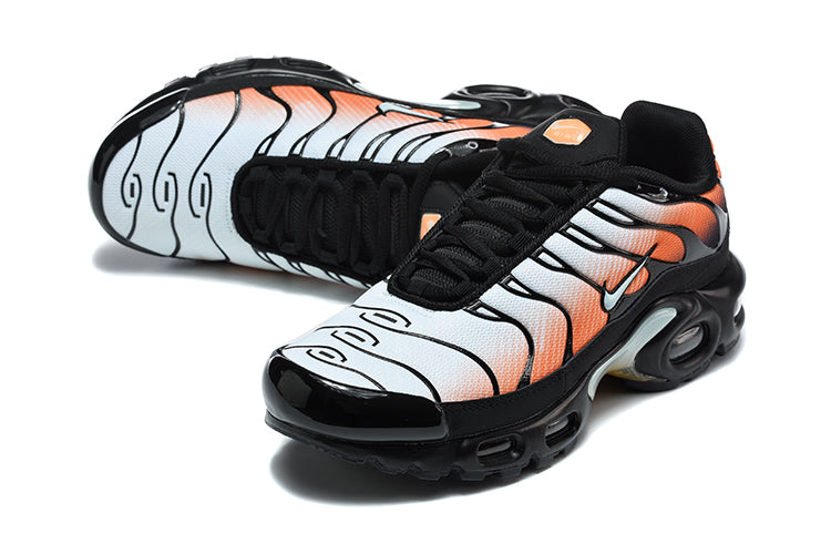 Nike Air Max Plus Sneakers Black White Orange