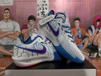 Nike Basketball Sneakers White Blue