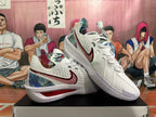Nike White Camo Basketball Sneakers