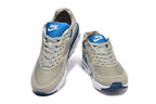 Nike Air Max Gray and Blue Sneakers