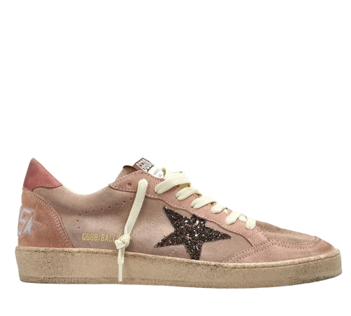 Golden Goose Deluxe Brand Ball Star Glittered Sneakers