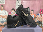 Nike Black and Gold Sneakers