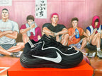 Nike Black and White Basketball Sneakers